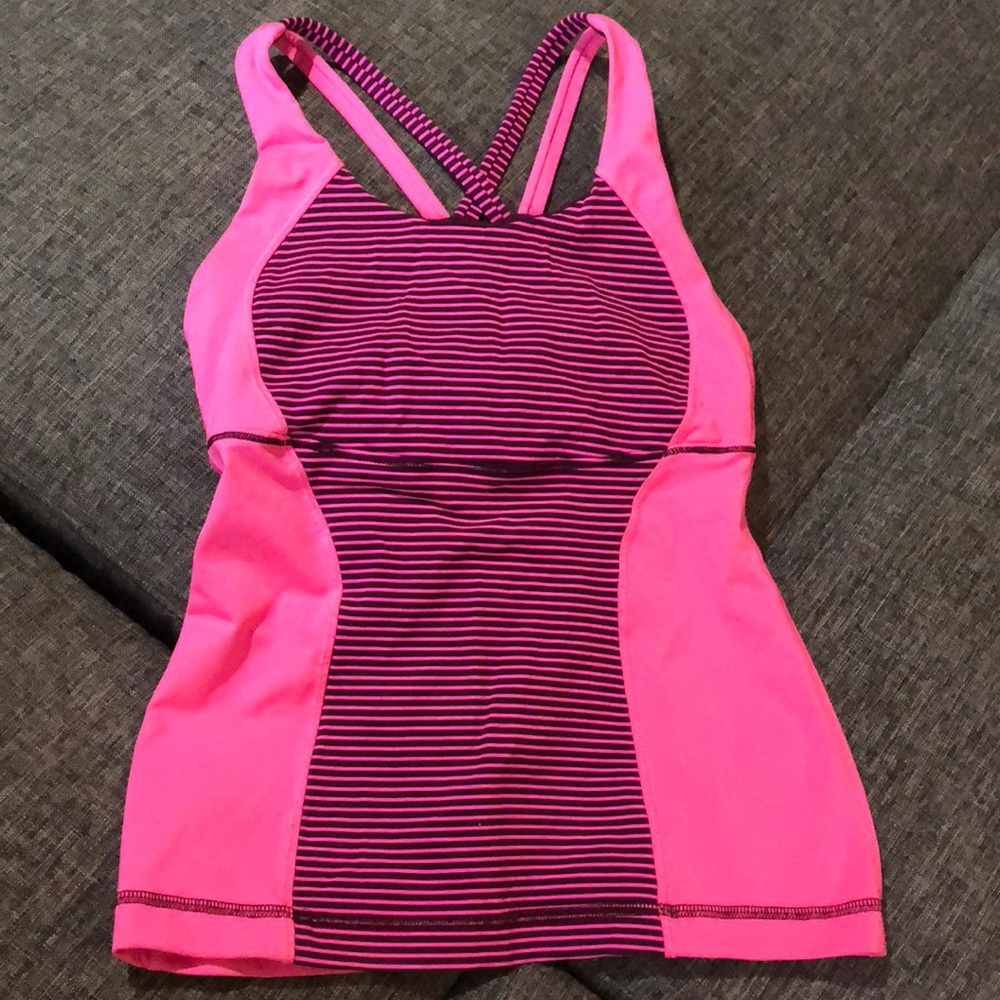 Lululemon Cool Racerback Braless Athletic tank